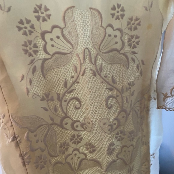 Vintage Peruvian wedding dress size small - Picture 4 of 6